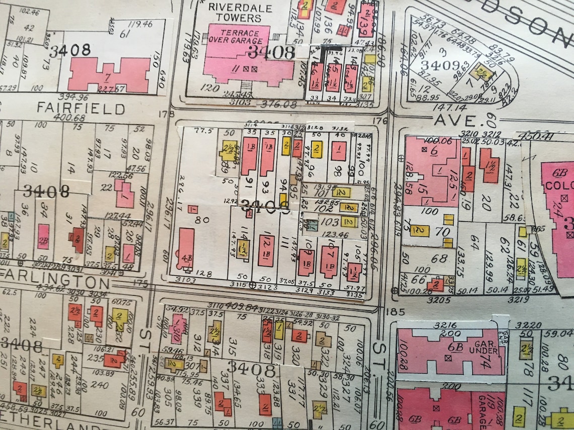 ORIGINAL 1938 Riverdale Bronx New York Seton Park & Hospital Etsy