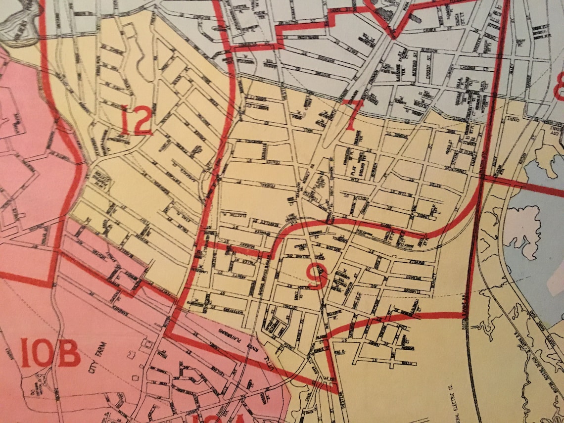 ORIGINAL 1924 City of Lynn Massachusetts Richards Map Company Etsy