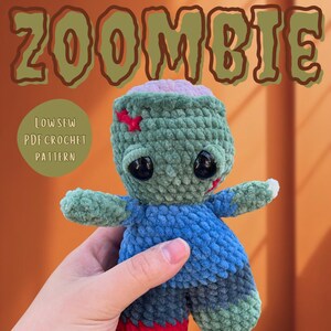 Zoombie - Halloweenowy wzór szydełkowy w formacie PDF