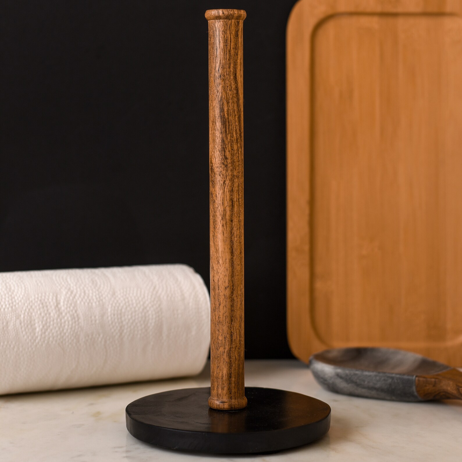 Marble Paper Towel Holder Stand for Countertop or Table Etsy