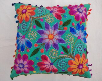 peruvian embroidered pillows