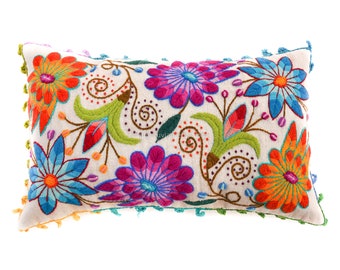 peruvian embroidered pillows
