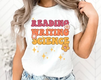 Science Teacher Tshirt, Women in Science Shirt, STEM tee for women, Back to School Science T-shirt, Science Apparel