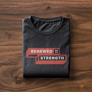 Renewed Strength Short sleeve t-shirt