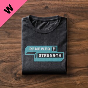 Ladies&#39; Renewed Strength short sleeve t-shirt