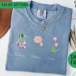 Subtle FDT Shirt, F*ck Donald Trump Tshirt, Floral FDT Gift, Flower Anti Trump T-shirt, Anti MAGA Shirts, Political T shirt, Fdt Shirt