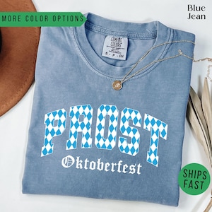 Oktoberfest Shirt, Prost Octoberfest Shirts, Matching Drinking Shirts, German Beer Festival, Leavenworth, Oktoberfest Party Shirts