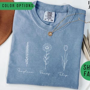 Subtle FDT Shirt, F*ck Donald Trump Tshirt, Floral FDT Gift, Flower Anti Trump T-shirt, Anti MAGA Shirts, Political T shirt, Fdt Shirt