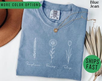 Subtle FDT Shirt, F*ck Donald Trump Tshirt, Floral FDT Gift, Flower Anti Trump T-shirt, Anti MAGA Shirts, Political T shirt, Fdt Shirt