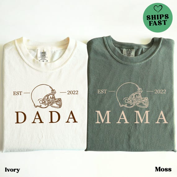 Football First Birthday Shirts for Family, Football Theme 1st Down Birthday Shirts, Matching Football Birthday Tees, Custom Rookie Year Tees