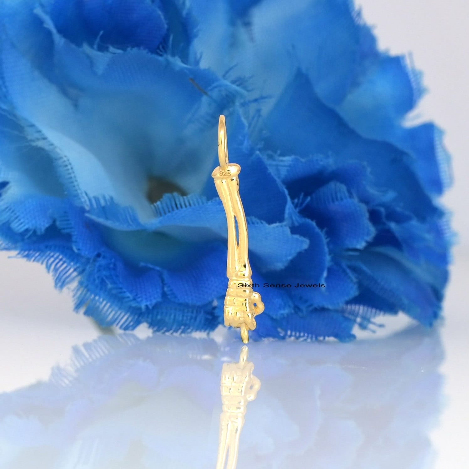 14k Gold Skeletal Arm Pendant: Anatomy Bone Jewelry - Etsy Australia