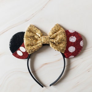 Mickey and Minnie inspired Minnie Mouse Ears