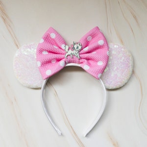 Marie Minnie Mouse Ears, Aristocats Minnie Ears, Cat Minnie Ears, Mickey Mouse Ears