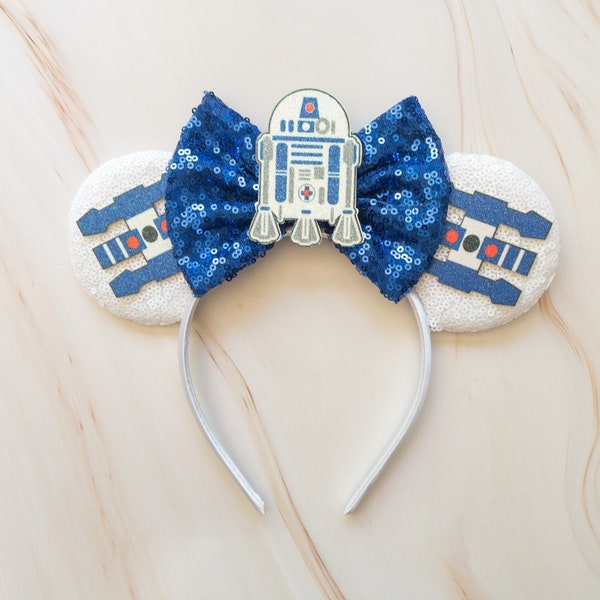 R2-D2 Minnie Ears, Star Wars Minnie Ears, Star Wars Mickey Ears