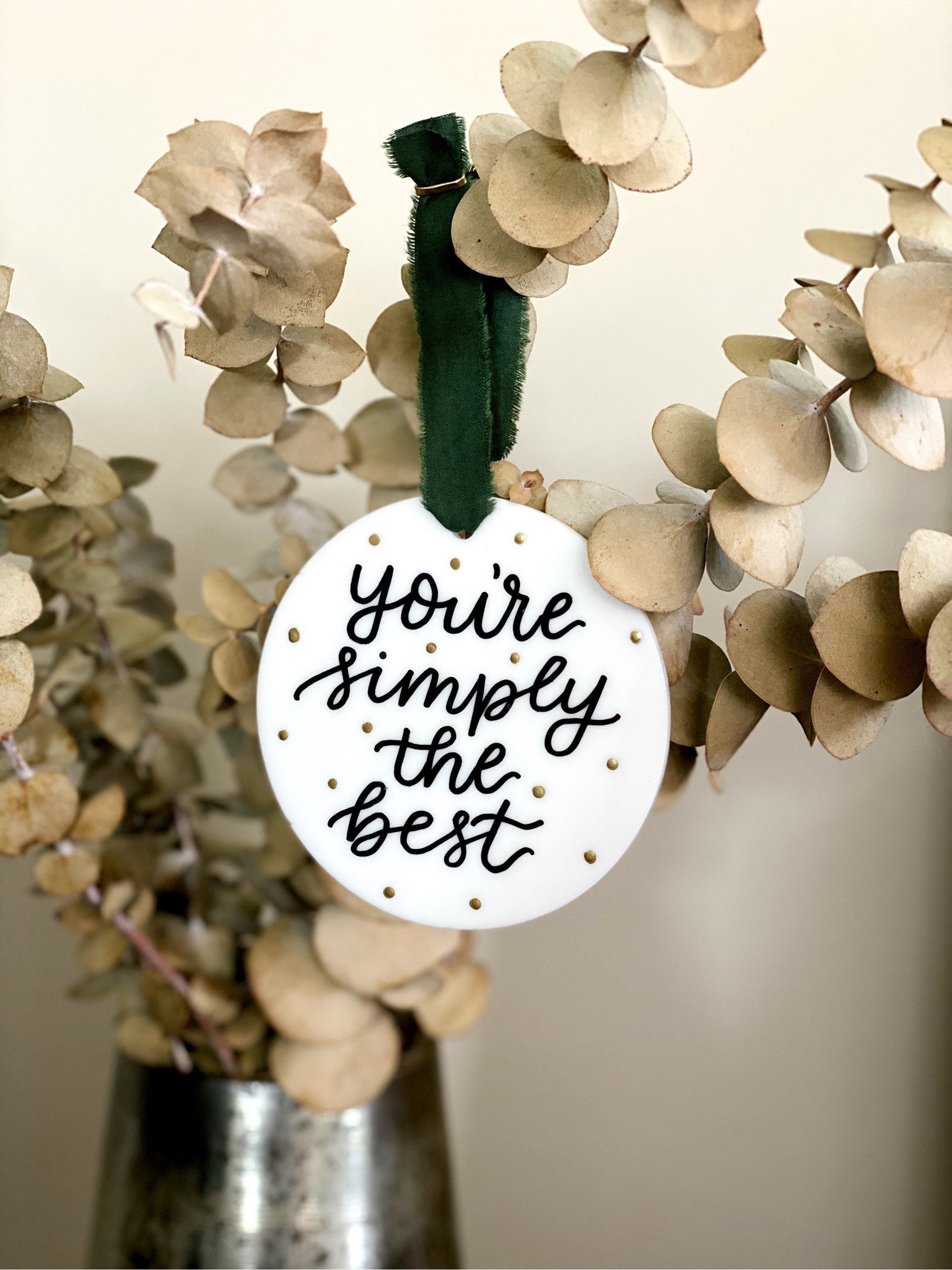 You're Simply the Best Ornament | Christmas Ornament | Christmas …