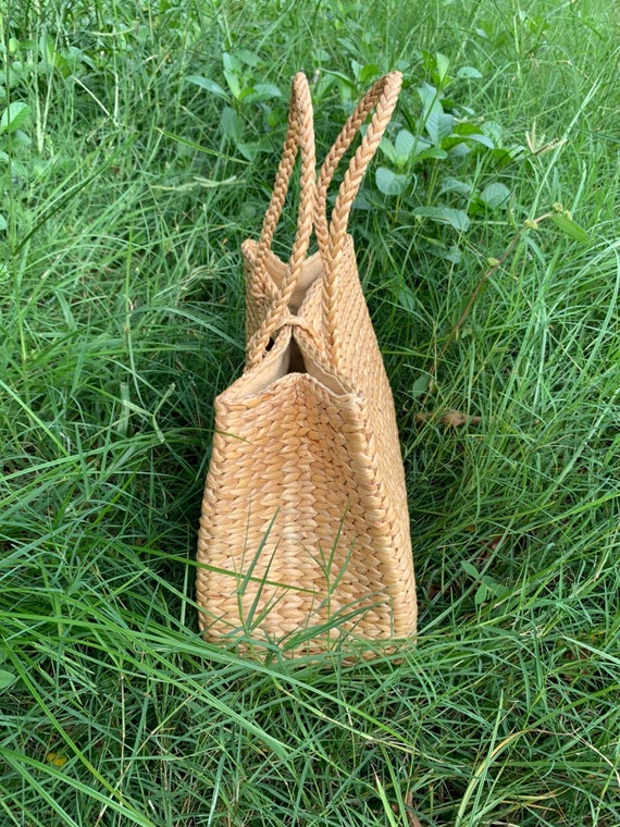 Water Hyacinth Bag, Handbag, Classy Handbag, Hand Woven Bag