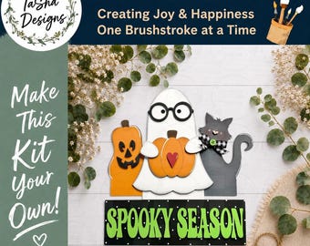 DIY Add-on for Interchangeable Window Box | Spooky Season Window Box Insert | Home Decor | Interchangeable Shelf Sitter | Halloween