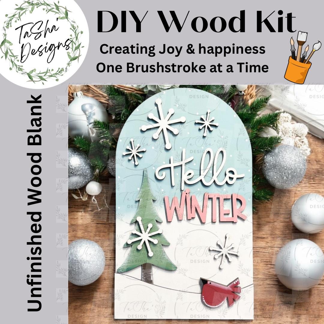 DIY Interchangeable Large Boho Arched Insert | Hello Winter ...