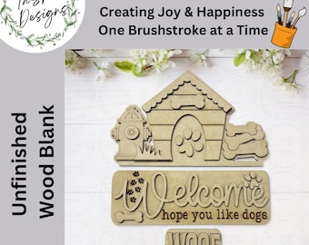 DIY Add-on for Interchangeable Farmhouse Truck Base | Hope You Like Dogs Truck | Interchangeable | Home Decor | Dog l Dogs l Welcome Dogs