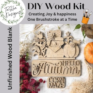 DIY Add-on for Interchangeable Farmhouse Truck | Hello Autumn | Interchangeable | DIY | Fall Decor | Autumn Decor | DIY Scarecrow | Fall