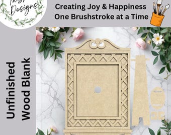 DIY | Interchangeable Cottage Farmhouse Frame | DIY Wood Framed Sign | Farmhouse Decor | Home Decor | Wooden Craft | Everyday Decor | Season