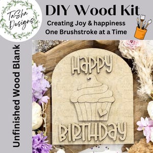 DIY Interchangeable Small Arched Boho Sign Add-on | Happy Birthday| DIY | Home Decor | Seasonal Decor | Holiday Decor l Celebration l Party