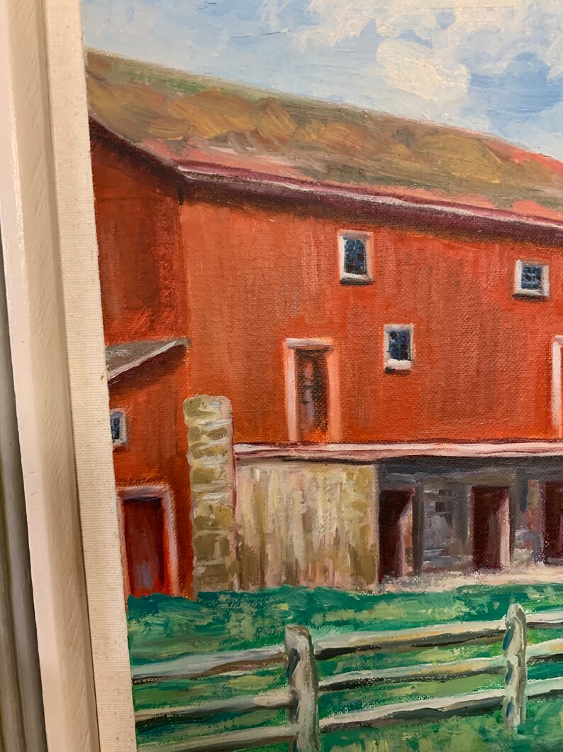 Original Vintage Painting Etsy