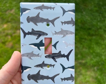 Shark Light Switch Cover
