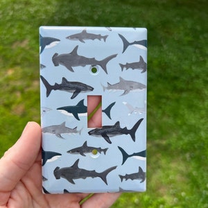 Shark Light Switch Cover