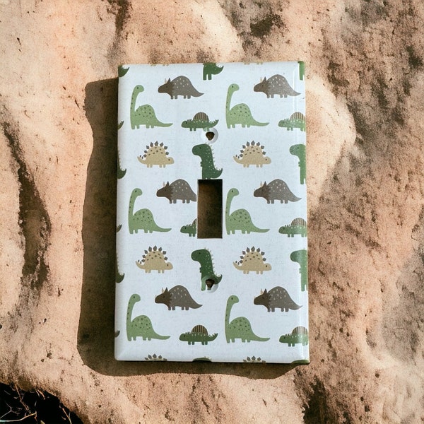 Dino Light Switch Cover