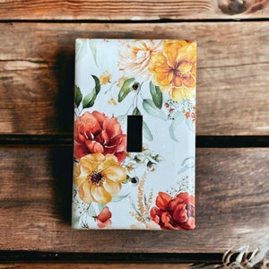 Floral  Light Switch Cover