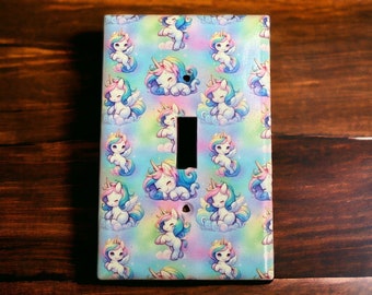 Unicorns Light Switch Cover