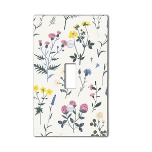 Floral  Light Switch Cover