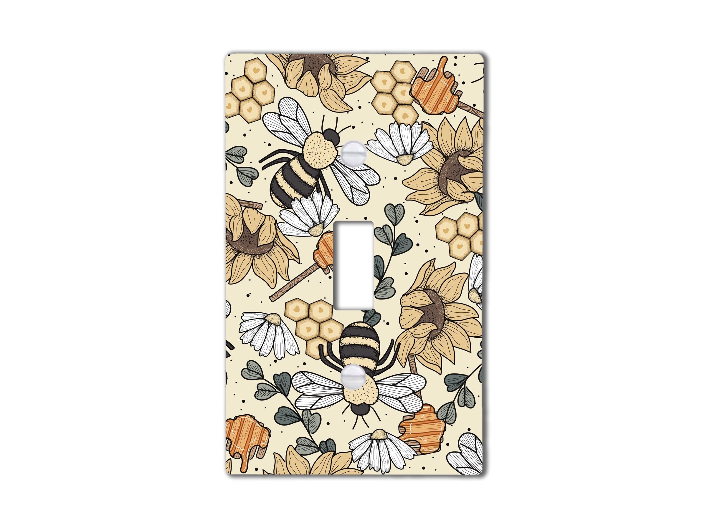 Honey Bee Light Switch Cover