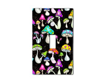 Mushrooms Light Switch Cover