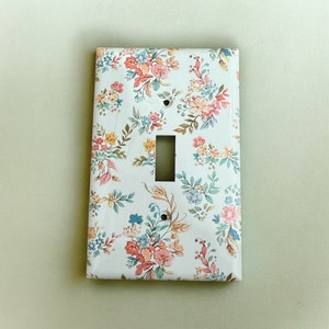 Floral Light Switch Cover