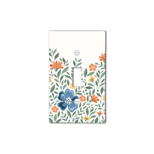 Floral  Light Switch Cover