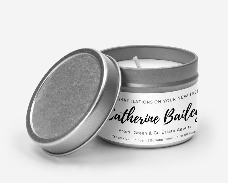 Housewarming Gift Candle, Custom Housewarming Gift, New Home