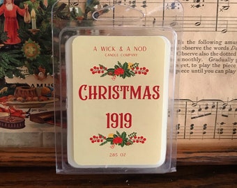 クリスマス 1919 オールドファッション クリスマス ワックスメルト 3オンス ホリデー クラムシェル