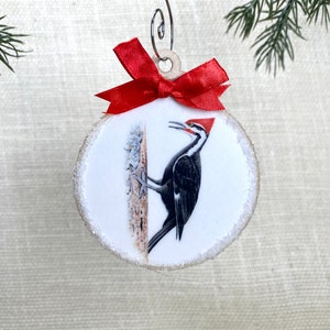 Bird Ornament - Woodpecker