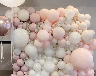 balloon wall for baby shower