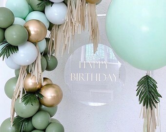 olive green baby shower decorations