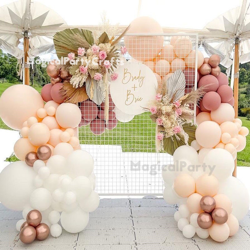 Pastel Balloon Garland Kit, JOGAMS 126 Pack Rainbow Balloon Arch, 5/12/18 Inch Assorted Color Balloons Set For Birthday Party Easter Wedding Anniversary Baby Shower Pastel Party Decorations