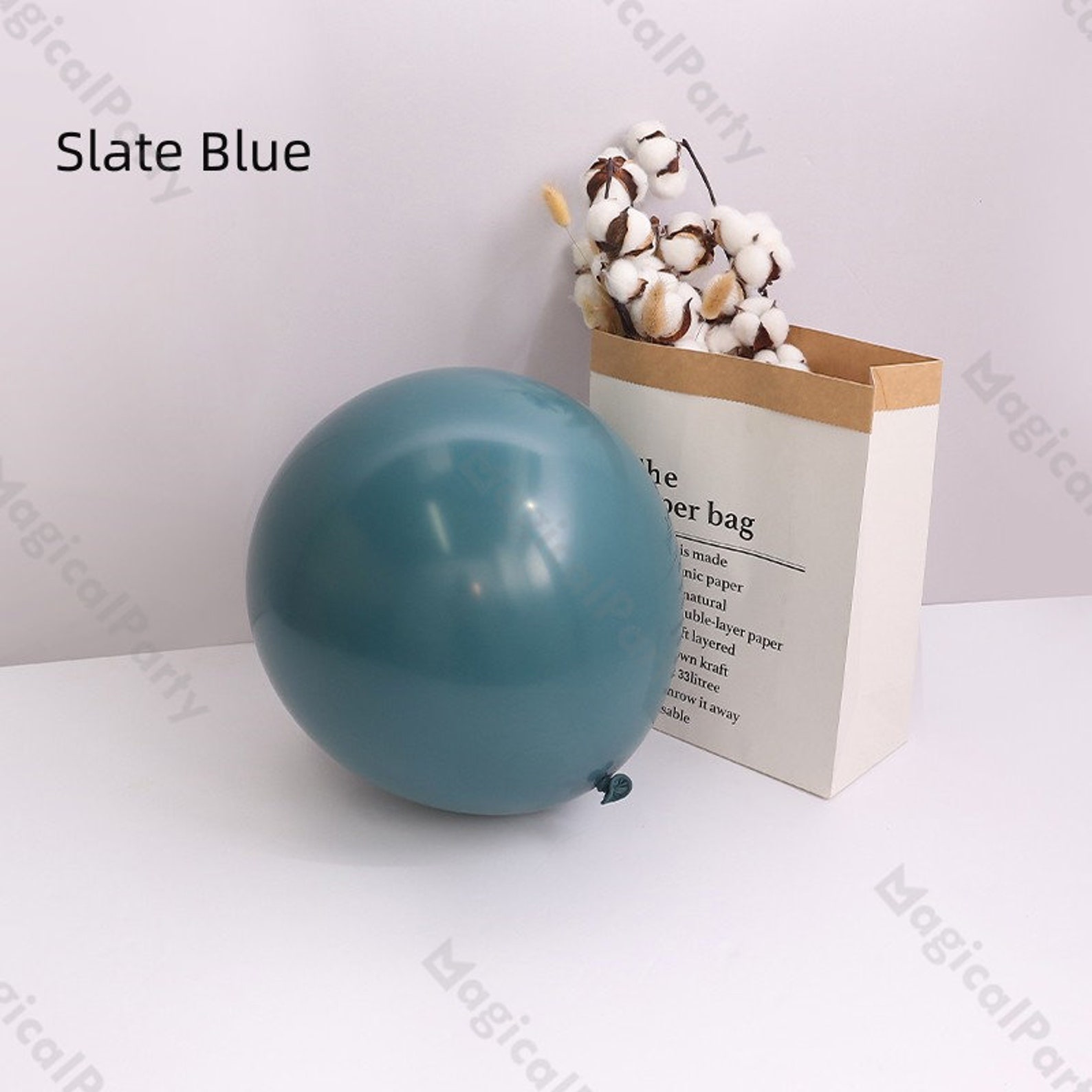 Two Fast Balloon Stack 108pcs Two Fast Balloon Set Slate Blue Red Race Car Birthday Balloons ...