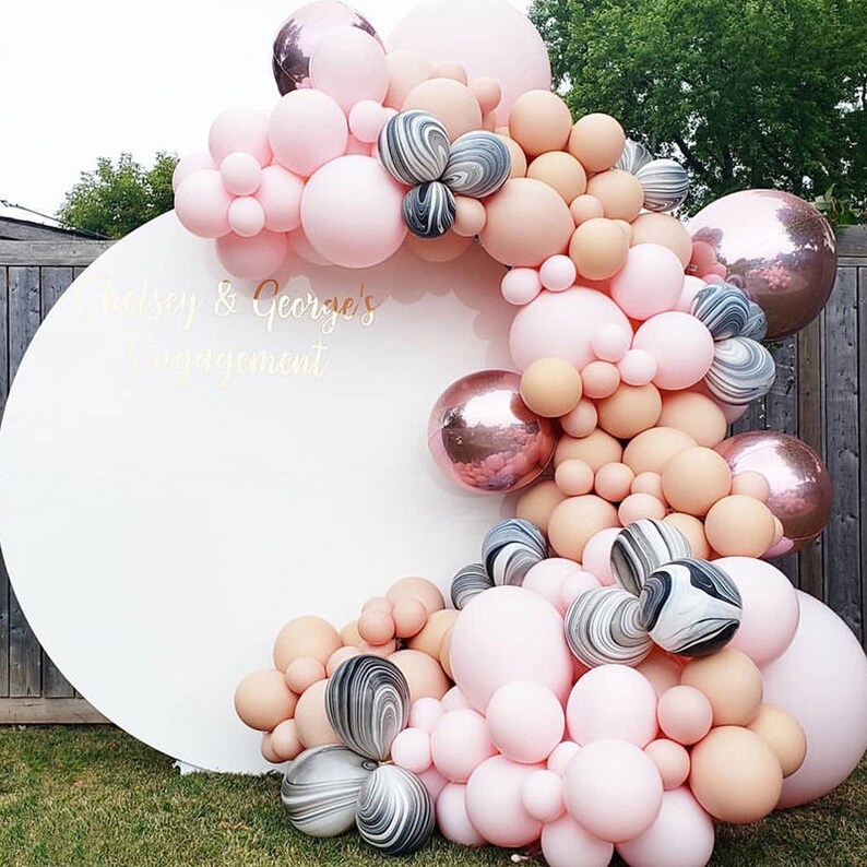 169pcs Balloons Garland Arch Kit Pink Balloon Baby Shower Etsy