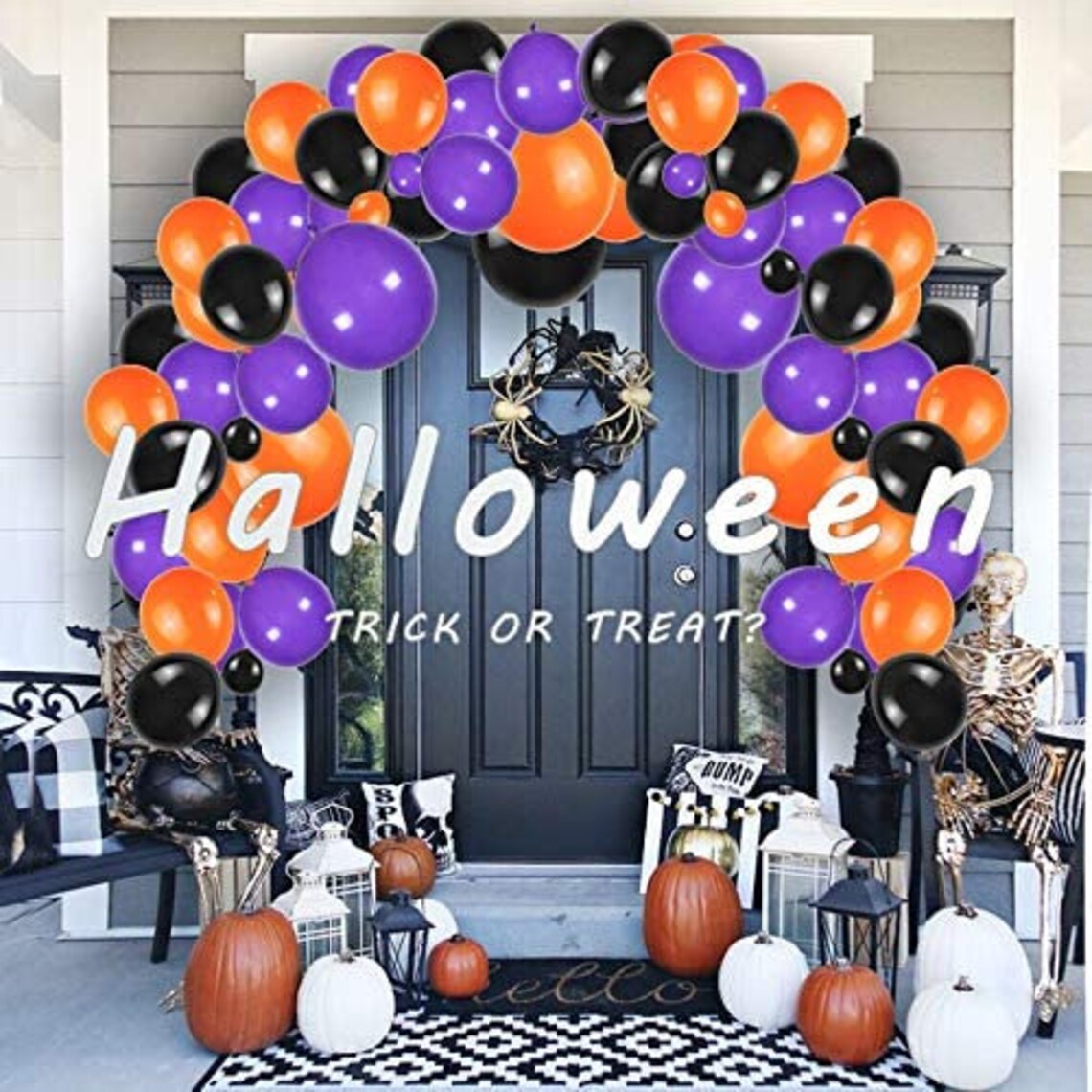 Halloween Balloons Balloons Garland Kit 96PCS 5/12/18 Inch Etsy