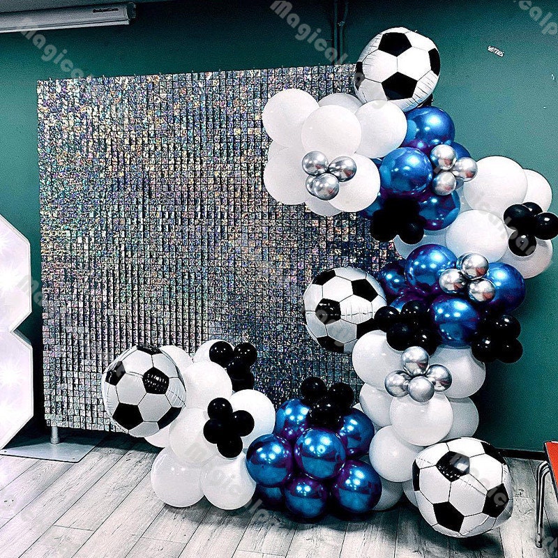 Decoración de Globos Fútbol con Números - Dadoo Candy & Party