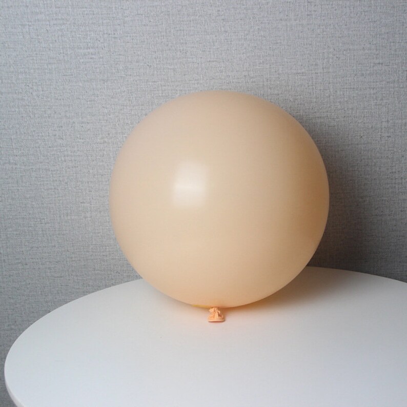 DIY 82pcs Double Cream peach White balloon garland kit Blush balloon arch Wedding Backdrop Birthday Party bridal shower latex Decoration image 4