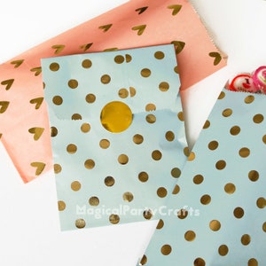 12*22,5 cm Sacchetto di carta con pois grigi in lamina 25 pezzi Sacchetto di caramelle Grande evento Ringraziamento Anniversario Sacchetto regalo oro rosa cuore grigio Sacchetto di riso al pollo