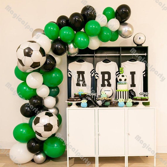Ballon De Foot Taille Standard – Design Araignée Noir Et Vert Néon, Motif Toile, Facile à Repérer – Idéal Pour L’entraînement Et Les Matchs Amicaux